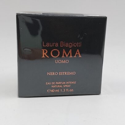 Laura Biagiotti ROMA UOMO NERO ESTREMO 40 ml Eau De Parfum Intense