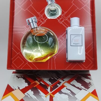 Cofanetto Hermes EAU DES MERVEILLES 100 + 7,5 + 80 ml